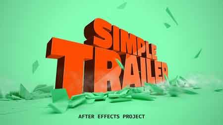 simple trailer   effects template   videohive