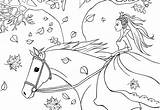 Coloring Horse Riding Pages Kingdom sketch template
