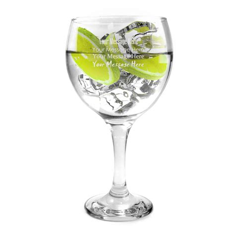 classic spanish copa gin balloon glass optional personalised