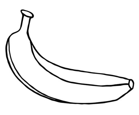 banana coloring page coloring book