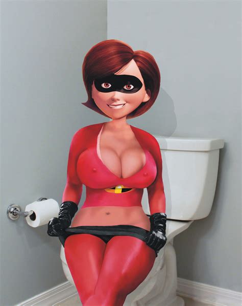 incredible toilet elastigirl by alugok on deviantart