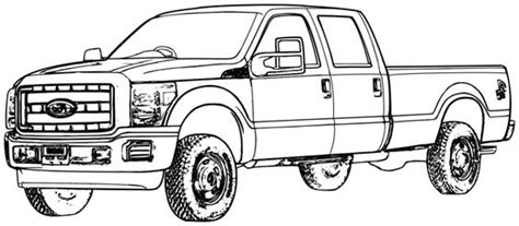 ford trucks coloring pages  trucks  pinterest