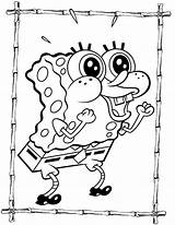 Spongebob Esponja Squarepants Salvajes sketch template