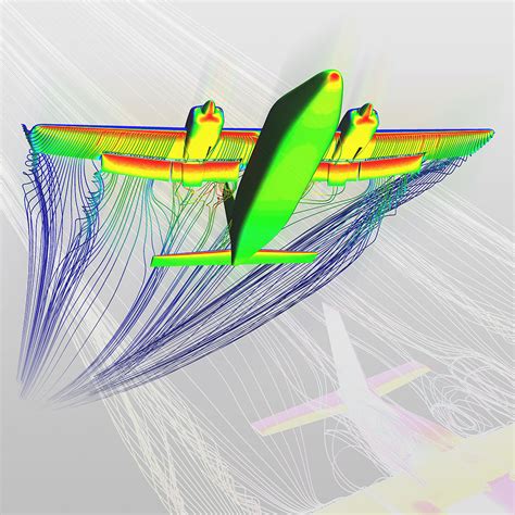 aerospace aerodynamics  simcenter star ccm cfd simulation simcenter