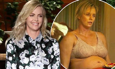 charlize theron on 50lb tully weight gain actress ate