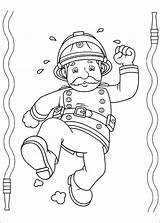 Pompiere Cartoni Animati sketch template