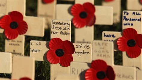 How A Remembrance Day Poppy Is Made Bbc News