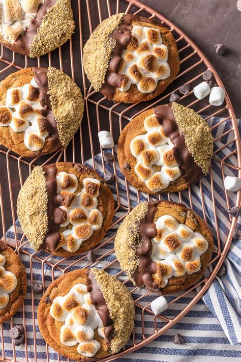 smores cookies  easy cookie recipe video