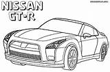 Nissan Coloring Pages Car Gt Print Colorings sketch template