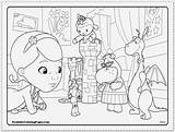 Doc Coloring Mcstuffins Pages Clipart Christmas Library Popular Peluche Coloriage La sketch template