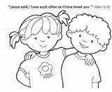 Coloring Pages Christian Preschoolers Getcolorings sketch template