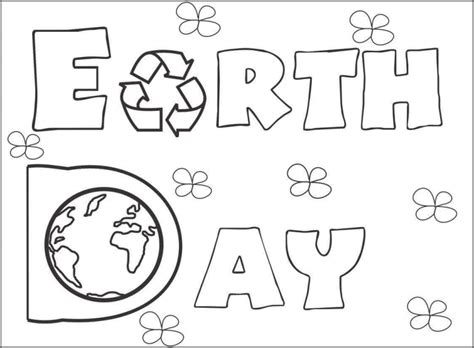 printable earth day coloring pages