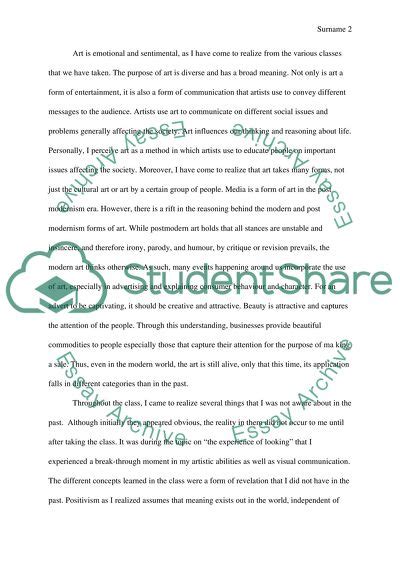 visual communication   form  relaying message essay