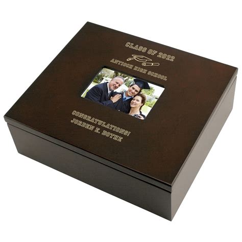 graduation personalized keepsake box  frame