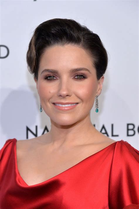sophia bush looks hot in red dress at 2019 national board of review