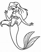 Mermaid Jasmine Coloringsun Cartoons Clipartmag Flounder Mermaids Ursula sketch template