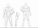 Coloring Muscle Pages Man Muscles Getcolorings Getdrawings sketch template