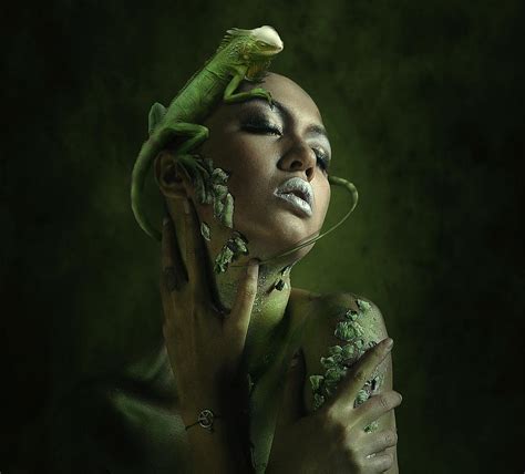 karma chameleon photograph by hardibudi