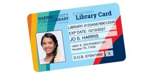 library cards harris county public library