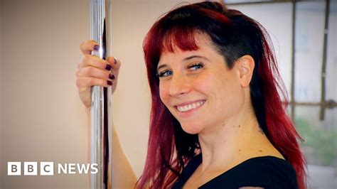 Nottingham Fitness Instructor On The Pole Between Contractions Bbc News