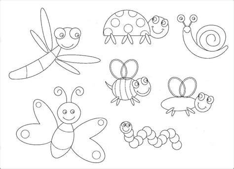 printable insect coloring pages coloring page practical printable