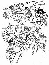 Super Coloring Heroes Squad Hero Pages Superman Print Printable Dino Color Netart Getcolorings sketch template