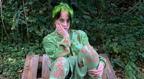 billie eilish   dropped  sustainable clothing   hm grazia middle east