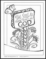 Coloring Pages Color Peace Zenspirations Verse Printable Bible Still Psalm God Know Am Sheets Adult Jesus Book Matthew Colouring Christian sketch template