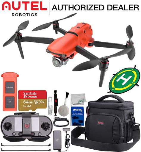 autel robotics evo ii pro  drone  starter accessory bundle includes sandisk extreme gb