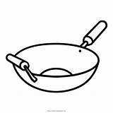 Wok Drawing Vessel Pan Cooking Icon Coloring Stir Stirfry Asian Paintingvalley Sketch Iconfinder Template sketch template
