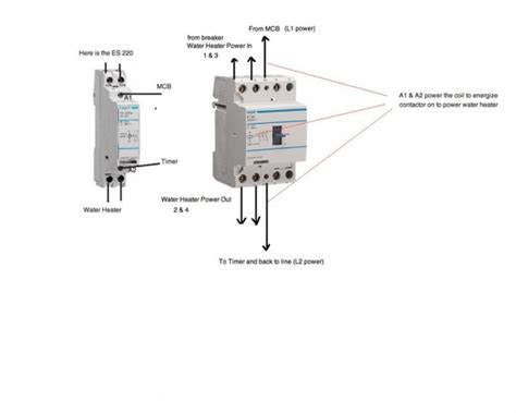 contactor connection