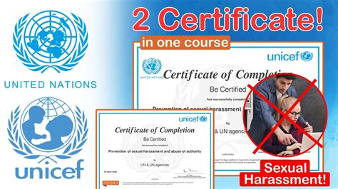 Unicef Certification Course Prevention Of Sexual