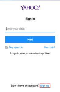 ymail sign   account fast quick    steps