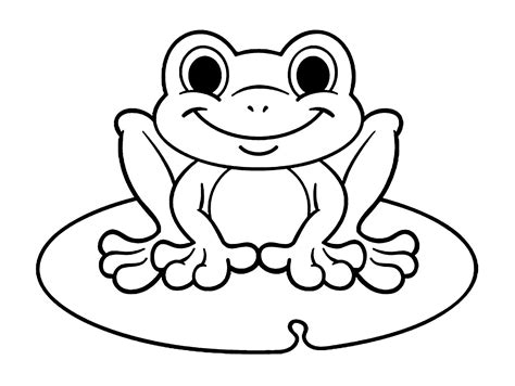 frog coloring page  print frogs kids coloring pages
