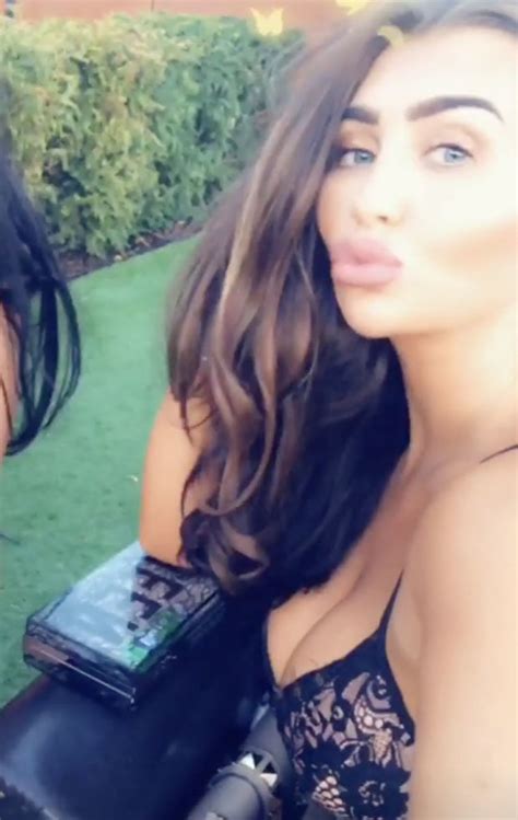 towies lauren goodger unleashes colossal cleavage and inflated lips
