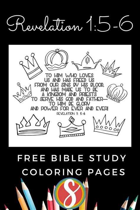 revelation   printable  coloring page stevie doodles