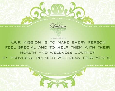 vision mission eco chateau wellness spa san diego