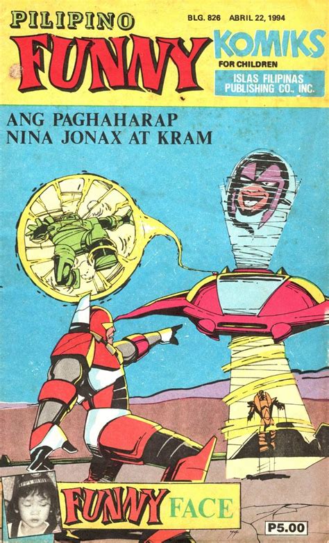 An Old Comic Book Cover With A Cartoon Character On It