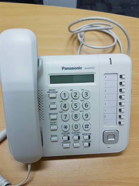 Panasonic Kx Nt551 Standard Ip Telephone Audio Other Audio Equipment