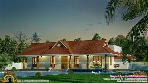 kerala traditional house plans   modern design