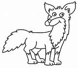 Fox Coloring Pages Color Cartoon Printable Colouring Clipart Foxes Cliparts Print Animals Kids Clip Template Standing Library Sheet Red Gif sketch template