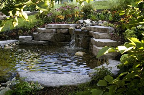 ponds  water features sacred earth design