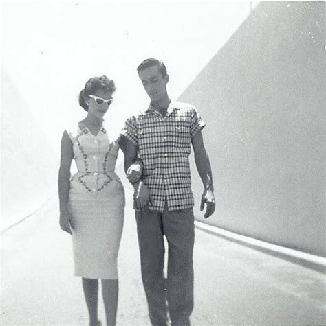 1950s Vintage Photo Cuban Couple In The 1950s 1950s