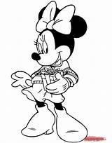 Minnie Disneyclips Duck Printable sketch template