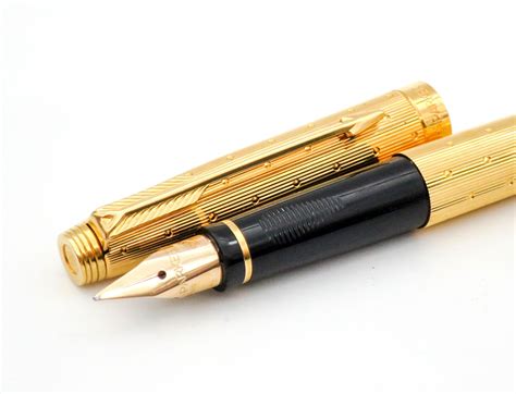 parker  perle gold plated fountain  ballpoint  set grand vision pens