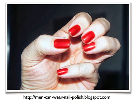 Men Can Wear Nail Polish November 2013