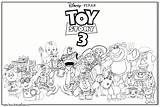 Coloring Toy Story Pages Characters Printable Kids Woody Buzz Rex Print Color Lightyear Hamm Jessy Zigzag Sheet Disney Online Cartoon sketch template