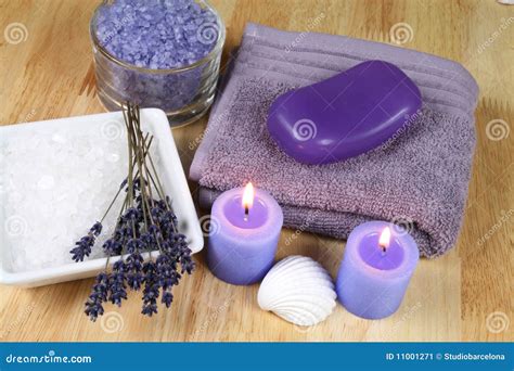 violet spa therapy stock image image  soap beauty