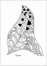 Zentangle Colorare Adulti Coloriage Mandala Végétal Triangulaire Coloriages Orientacionandujar sketch template
