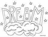 Coloring Pages Dream Printable Doodle Word Words Quotes Kids Alley Color Cool Print Doodles Colouring Sheets Wisdom Quote Honesty Things sketch template